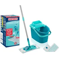 Leifheit Set Wischtuchpresse Power Clean inkl. 2x Ersatzbezug (55516)