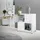 ML-Design Aktenschrank 75 x 40 x 80,5 cm weiß