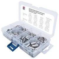 TRU Components T1903C034 Aderendhülsen-Sortiment 0.75 mm2, 1 mm2, 1.5