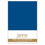 JANINE 5007 Mako-Feinjersey 180 x 200 - 200 x 200 cm royalblau
