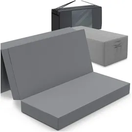 eloneo Klappmatratze 120 x 195 x 15 cm weich Polyester 1 St