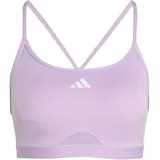 adidas Aeroreact 3-Streifen Sport-bh Damen JW5132 - powder plum S