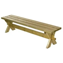 PLUS Nostalgie Plankenbank - 177 cm
