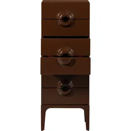 Woood Merge 44 x 120 x 45 cm Braun/Rot