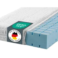 Ravensberger Matratzen Kaltschaummatratze Struktura-SAN 120x200cm | Härtegrad H4 | RG 60 | Höhe 20cm | 7-Zonen Matratze | Baumwoll-Doppeltuch-Bezug | produziert in Deutschland | OEKO-TEX® zertifiziert