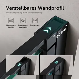 doporro Teramo66 Duschtür rechts 140 x 195 cm D648360641500