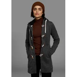 POLARINO Strickfleecejacke Grau 38