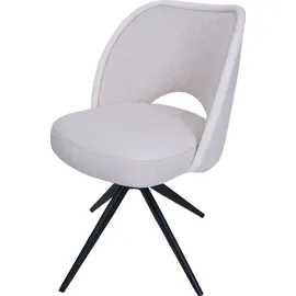 MCW Esszimmerstuhl MCW-N72 Stoff creme 6er Set