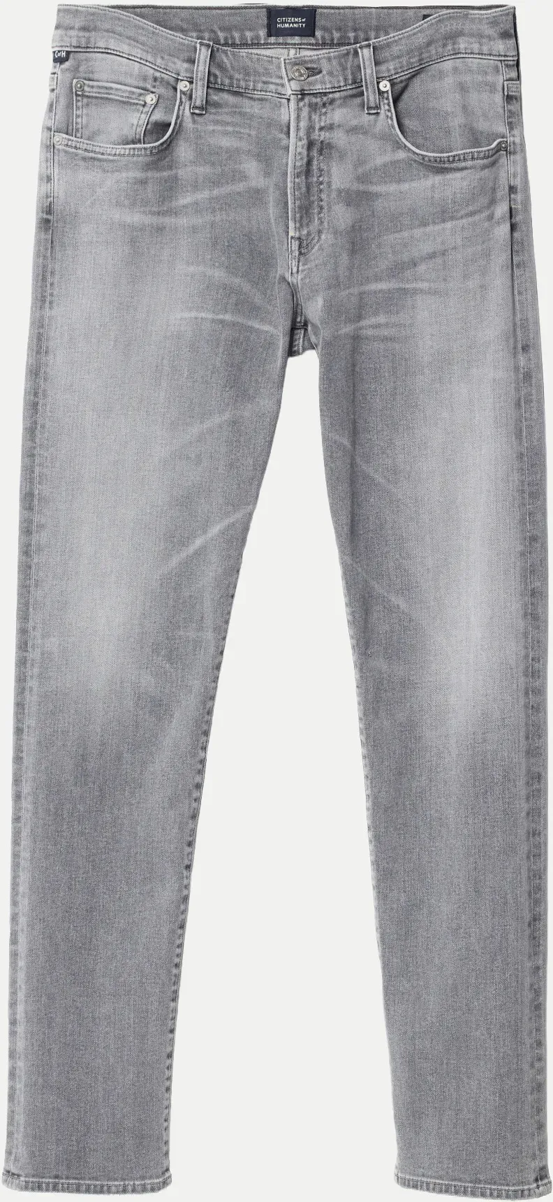 Tapered-Slim Perform Jeans London Grau 32