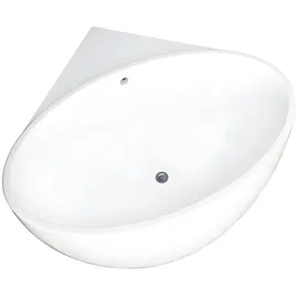 vente-unique Eckbadewanne - Acryl - 197 L - 127 x 127 x 58 cm - Weiß - GOURAMI