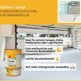 Sika Sikafloor Garage 6 kg kieselgrau Epoxidharz Bodenbeschichtung