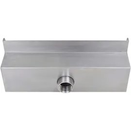 vidaXL Wasserfall Edelstahl 30 cm