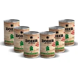 10 x 400g Hundefutter Dozer Huhn Premium Nassfutter getreidefrei Dosen