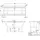 Villeroy & Boch Squaro Edge 12 Rechteck-Whirlwanne 80 x 180 cm (UHE180SQE2A1V01)