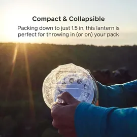 Biolite Luci Charge 360 Solarlaterne Kunststoff 360 lm 1 Stück weiß
