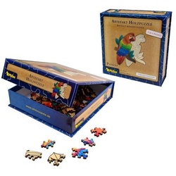 Philos 9082 – Artefakt Holzpuzzle 2in1 Papagei