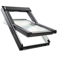 Roto Schwingfenster Konfigurator RotoQ Q4 K200 Kunststoff Aluminium Dachfenster, keine, 3-fach Verglasung,94x78 cm (9/7),am Besten (Uw 0,78),Elektrisch-Funk