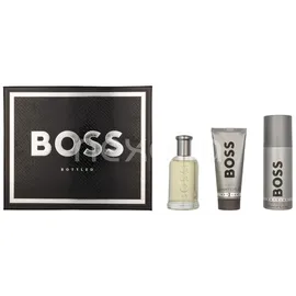 HUGO BOSS Bottled Eau de Toilette 100 ml + Shower Gel 100 ml + Deo Spray 150 ml Geschenkset