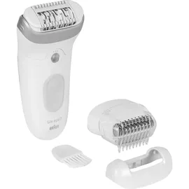 Braun Silk-épil 7 7-041 Epilierer Weiß/Silber