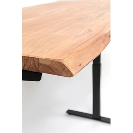 Kare-Design Schreibtisch, Schwarz, 200x100