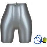 Aufblasbare Damen-Schneiderpuppe, aufblasbares Shorts-Beinmodell, Damen-Schneiderpuppe, Hüft-Unterkörper-Schneiderpuppe für Schaufenster-Requisiten
