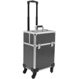 Kosmetikkoffer Trolley, Rollbarer Schminkkoffer Groß Make-up Koffer mit Rollen, Kosmetikkoffer Damen für Friseure, Nageltechniker, Kosmetikerinnen