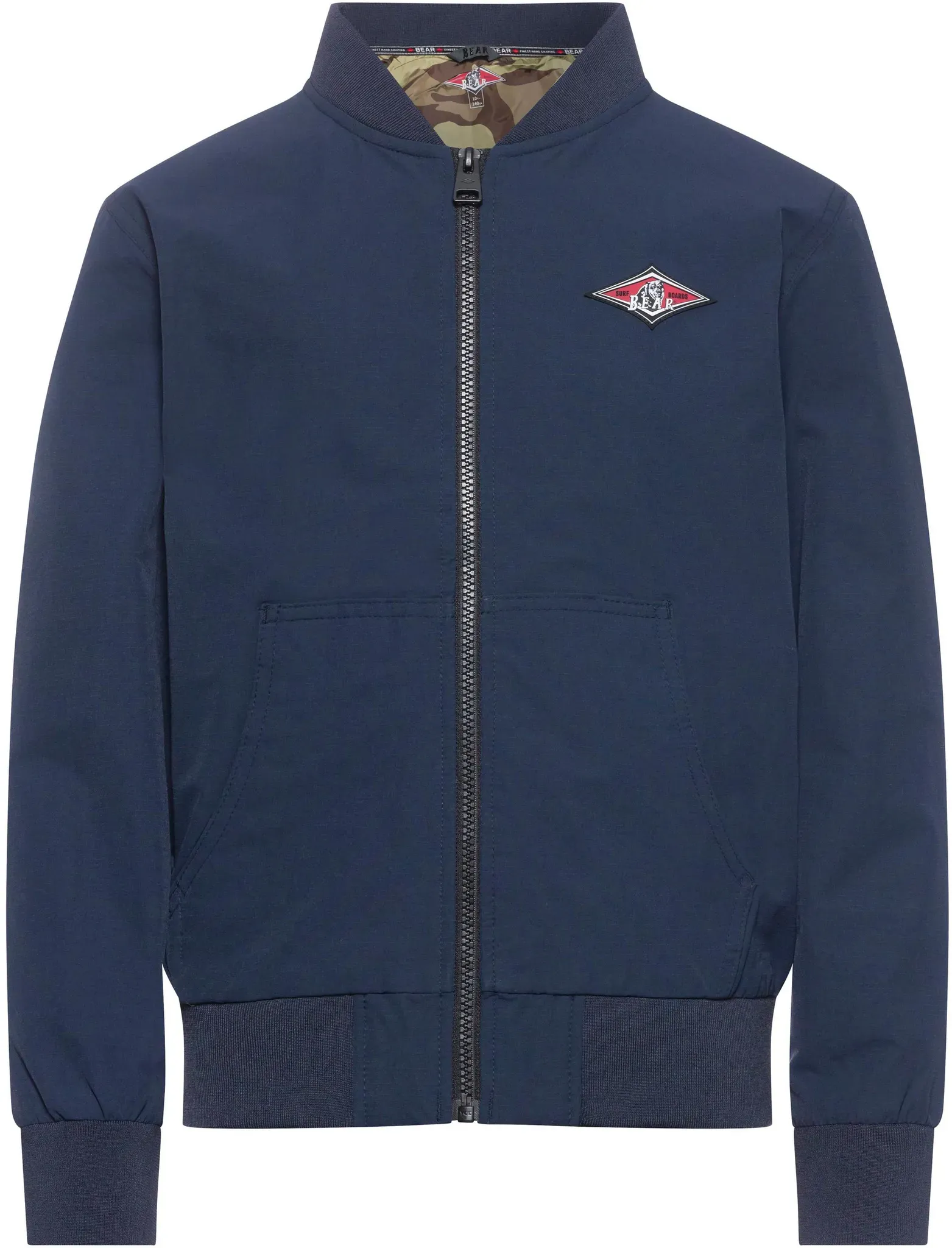 BEAR Bomberjacke Jungen in sky captain, Größe 128 - blau