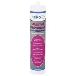 Acryl-Dichtstoff 310ml, Transparent