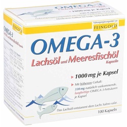 Omega 3 Lachsöl und Meeresfischöl Kapseln