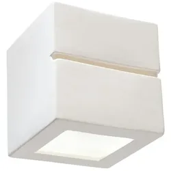 Licht-Erlebnisse Wandleuchte Weiß Würfel