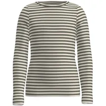 NAME IT Shirt 'SURAJA' - Dunkelgrün,Beige - 86
