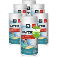 BAYZID® 12x 1 kg Chlortabs 20g schnell löslich