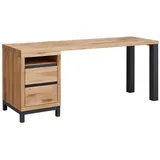 MASSIVMOEBEL24.DE Schreibtisch Villanders Wildeiche geölt