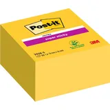 Post-it Super Sticky Notes Würfel, Gelb, 350 Blatt, 76 mm