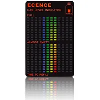 ECENCE 1x Gasstand Anzeiger Füllstandsanzeige-r Magnetisch Gasflaschen GLI Propan Gas