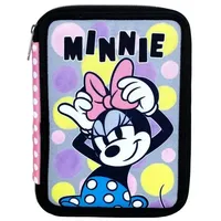 Disney Minnie Pretty in Pink Federmäppchen 2 Etagen gefüllt Rosa | Gr.: onesize