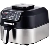 Master Pro MasterPRO Rauchloser Grill, Fritteuse, Schwarz