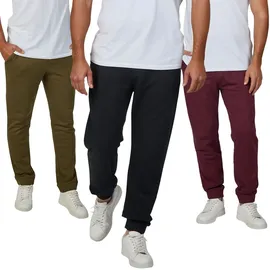 Riverso Jogginghose Herren Baumwolle lang RIVKasper Regular Fit Regular Fit Grün Tunnelzug 3XL