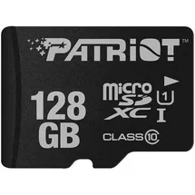 Patriot LX Series - Flash-Speicherkarte - 128 GB microSDXC, UHS-I Speicherkarte, Schwarz