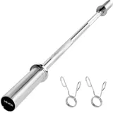Vevor Langhantelstange verchromte Zugstange 120 cm für Krafttraining mit 227 kg Tragkraft