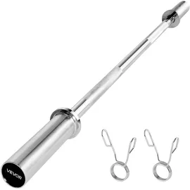 Vevor Langhantelstange verchromte Zugstange 120 cm für Krafttraining mit 227 kg Tragkraft