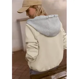 street one studio Street One Jacke mit abnehmbarer Kapuze - Beige