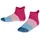 Haussocken Colour Block mit rutschhemmendem Noppendruck Größe 31-34 in Pink fuchsia 8856