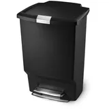 simplehuman Treteimer 45 l Schwarz