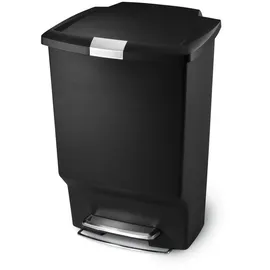 simplehuman Treteimer 45 l Schwarz
