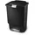 simplehuman Treteimer 45 l Schwarz