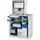 Certeo Rau Computer-Station stationär 26BxTxH 1030x660x1810mm