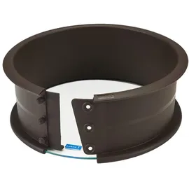 LURCH FlexiForm Springform mit Glasboden/Backform aus 100% BPA-freiem Platin Silikon (Ø 20 cm,