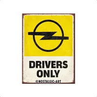 Nostalgic-Art Retro Kühlschrank-Magnet, 6 x 8 cm, Opel –