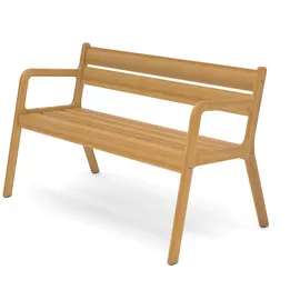 BEST Freizeitmöbel Helsinki 140 x 85 x 69 cm Braun